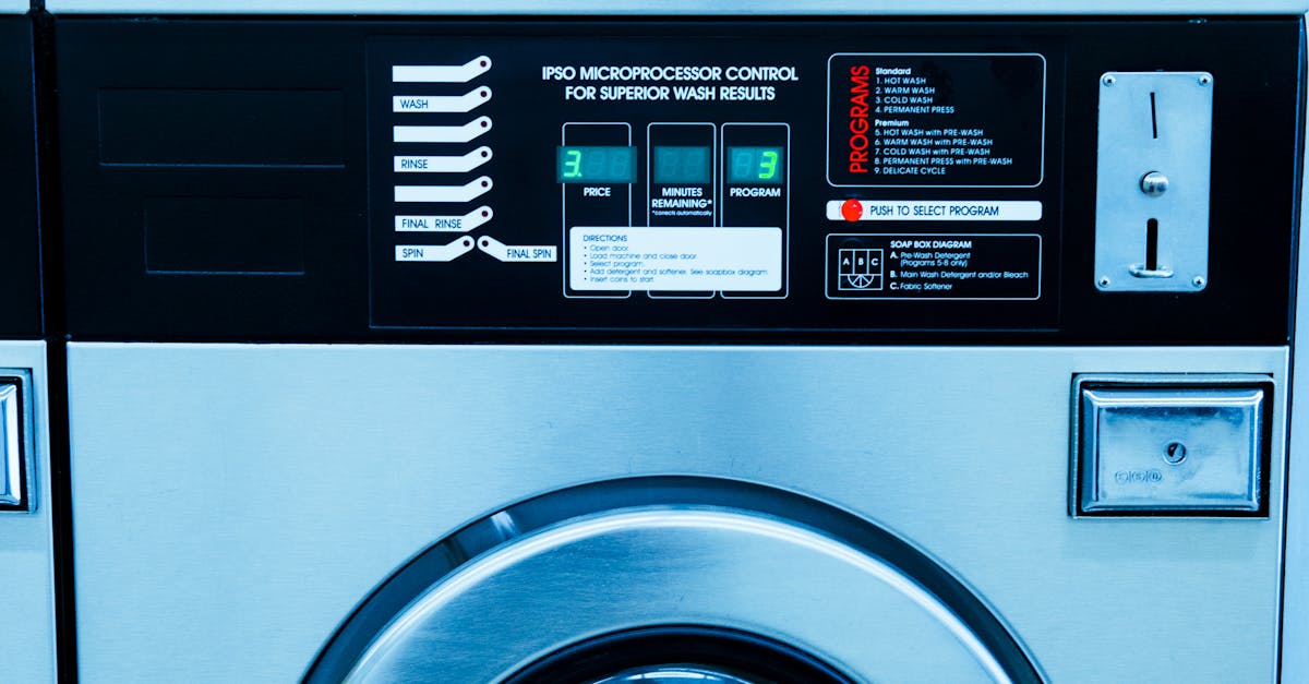 Preventative Measures to Avoid Blocked Drains in Your Washer